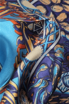 Turquoise Scarf Detail
