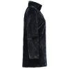 Blue Fur Coat Side