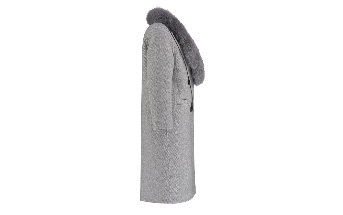 Grey Fur Coat.Sjpg