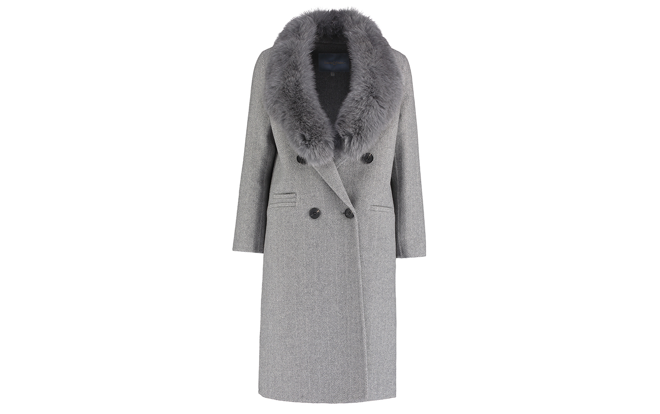 Grey Fur Coat