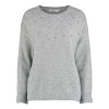 Grey Stud Sweater