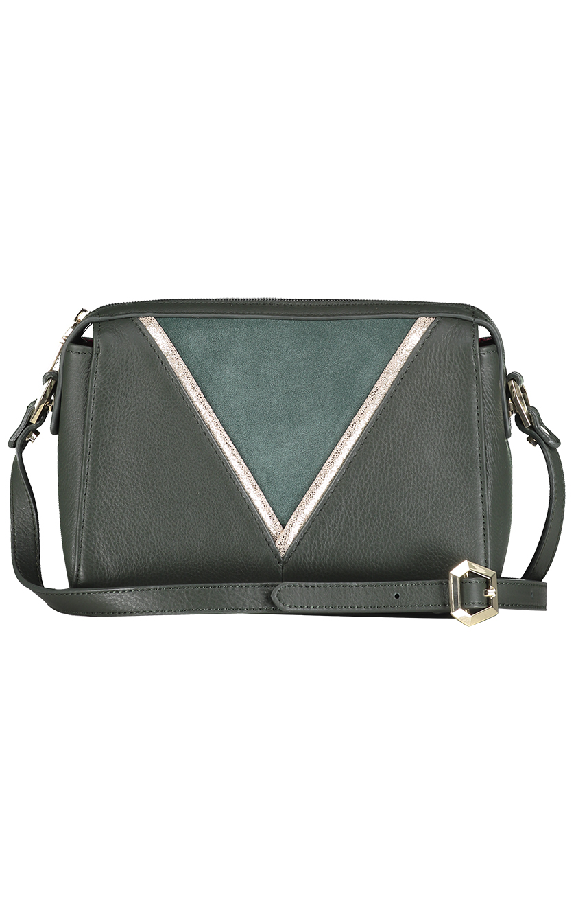 Green Leather Handbag