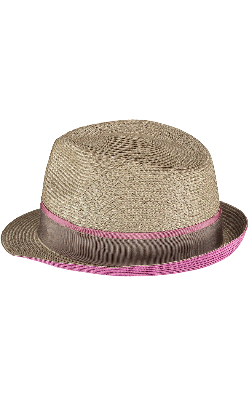 Natural Pink Sun Hat 1