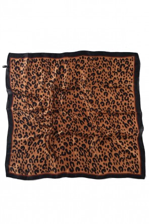 Leopard Silk Scarf