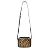 leopard handbag front