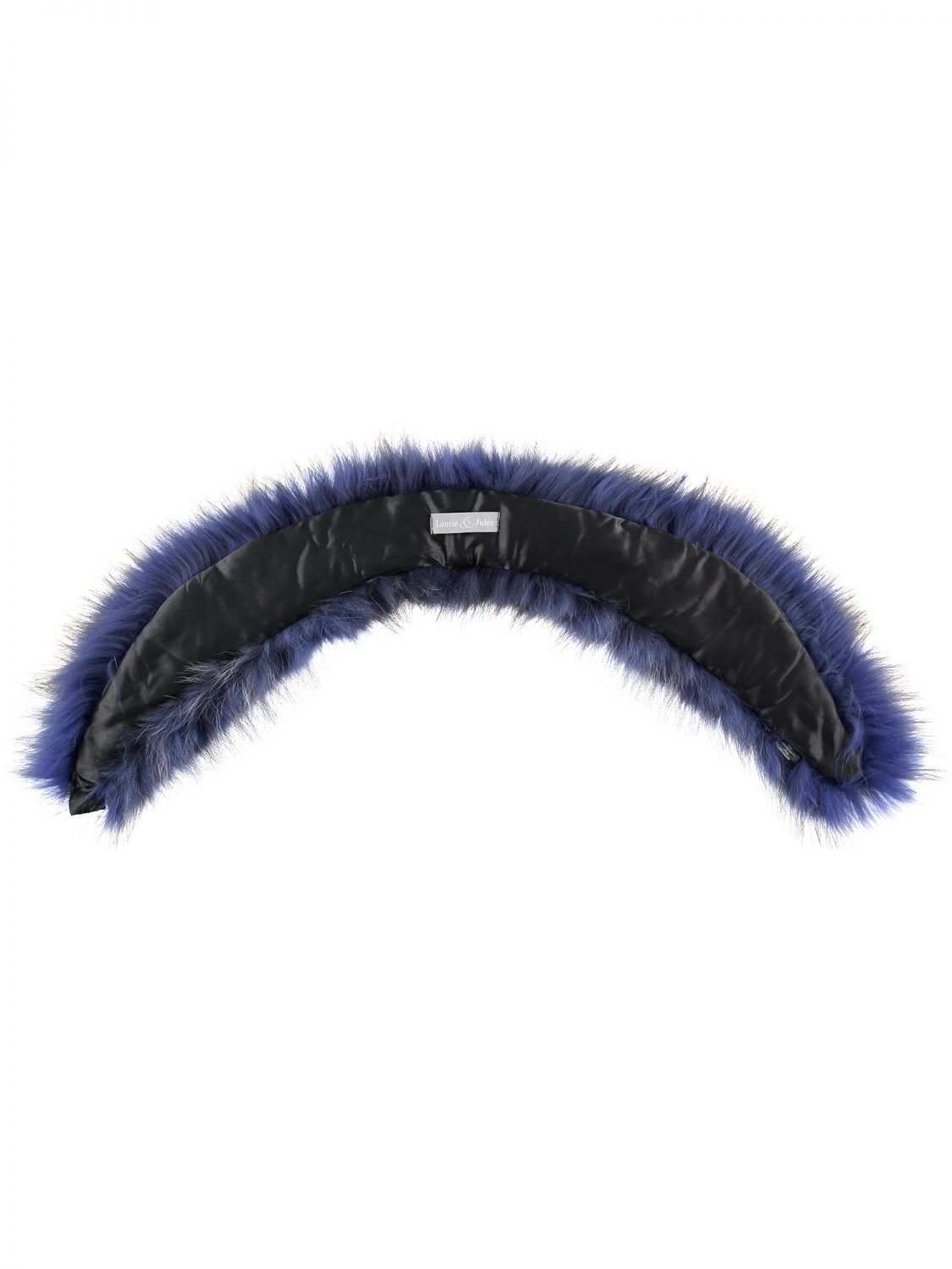 Blue Fur Collar Large1
