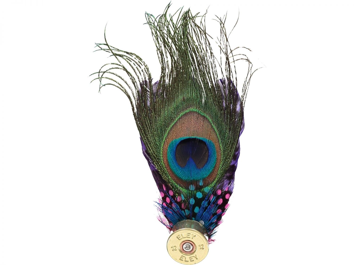 Medium Peacock Pin