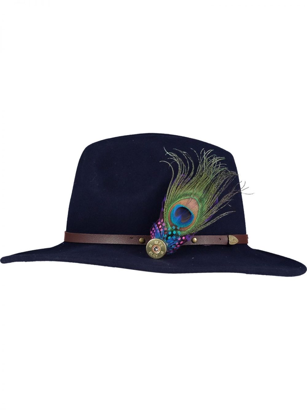 Medium Peacock Pin and Hat 1