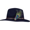 Medium Peacock Pin and Hat 1