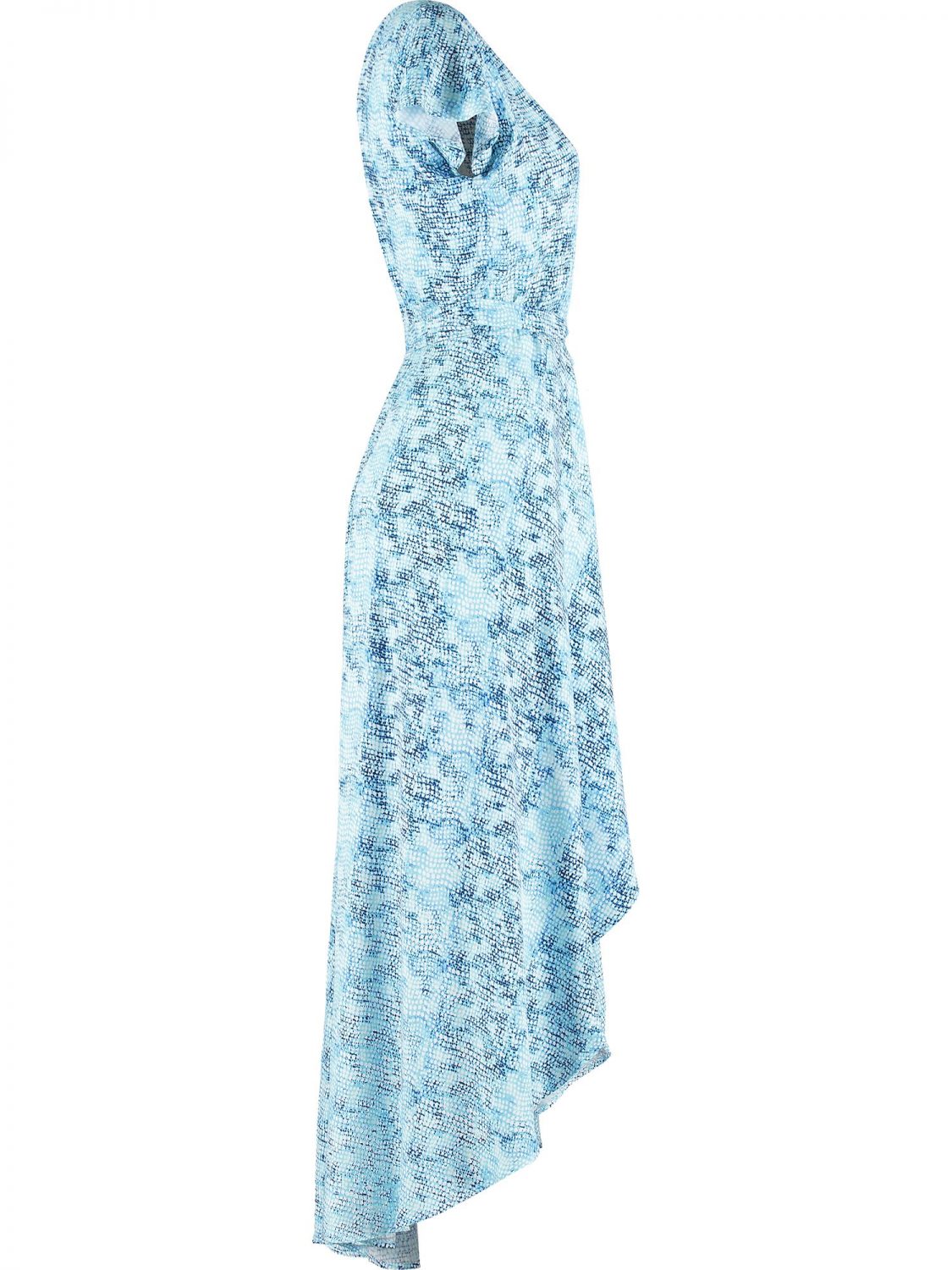 Water Blue Wrap Dress S1