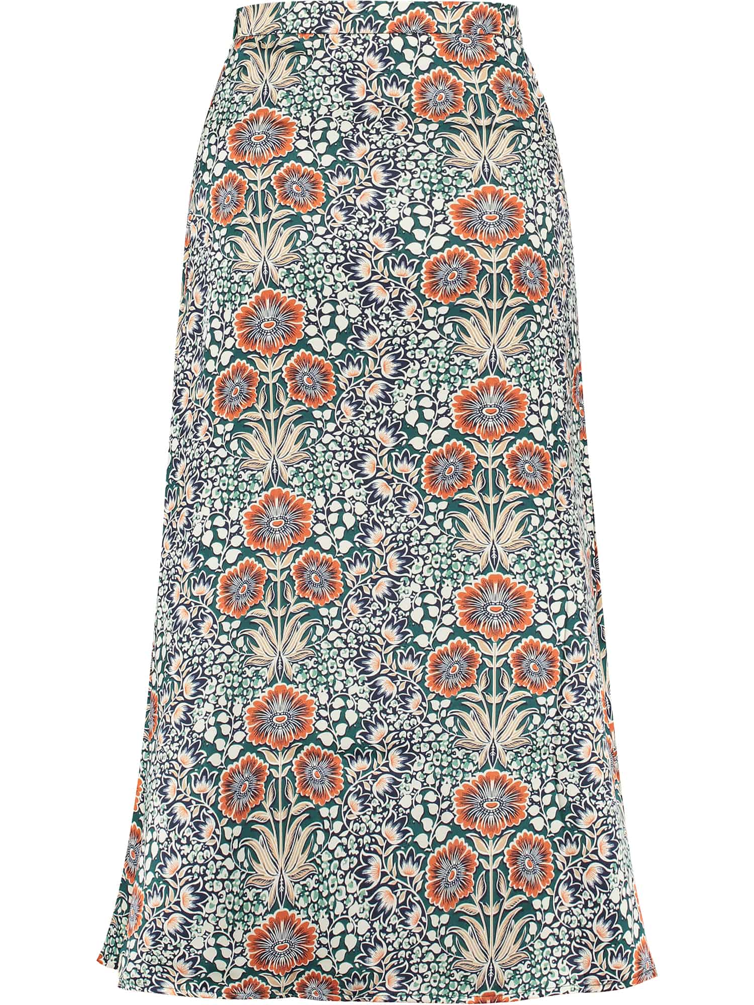 liberty print maxi skirt