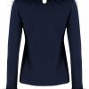 Navy Feathers Sweater B