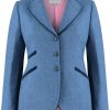 Amora Blue Tweed Jacket m