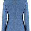 Amora Blue Tweed Jacket mb (5)