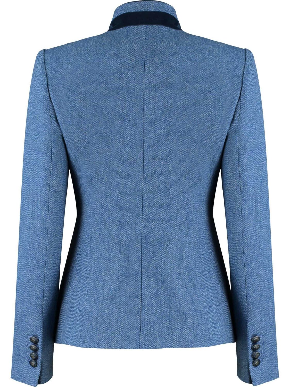 Amora Blue Tweed Jacket mb (5)