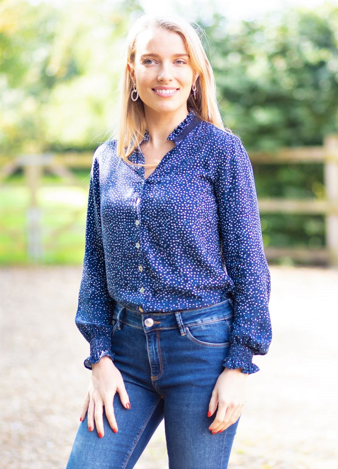 Holly Blue Blouse 2