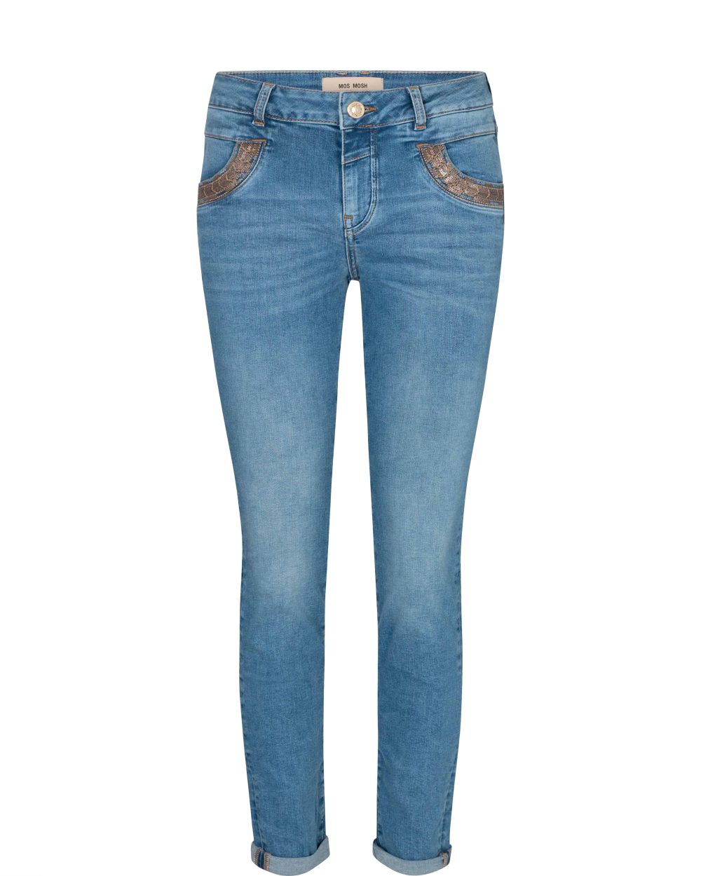 Naomi Arrows Jeans Regular Blue re