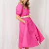Pink Dress & Belt