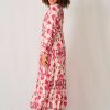 Raspberry Print Dress a