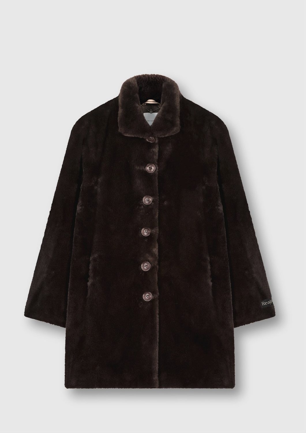 brown faux coat 4