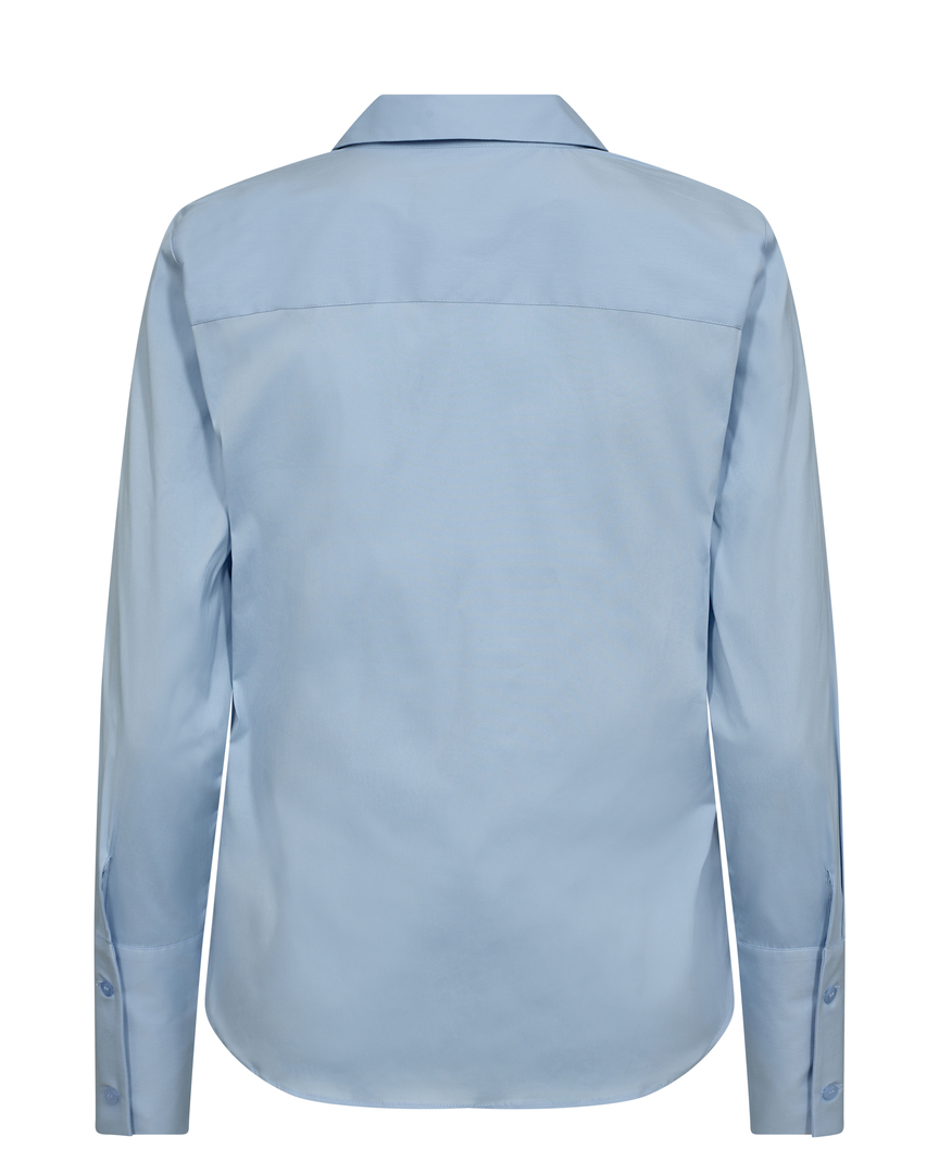 Sybel Satin Shirt Cashmere Blue ii
