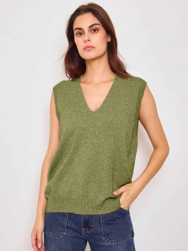 Khaki Green Tank Knit