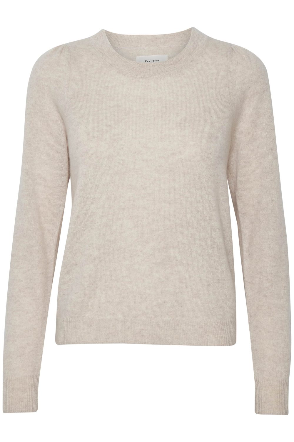 P2 Natural Melange Cashmere Jumper 1