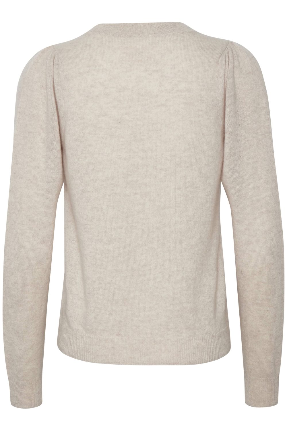 P2 Natural Melange Cashmere Jumper vi1