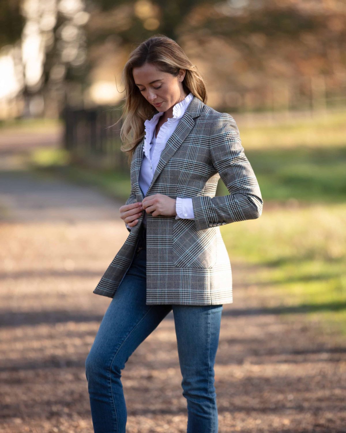 Ellie Check Jacket v