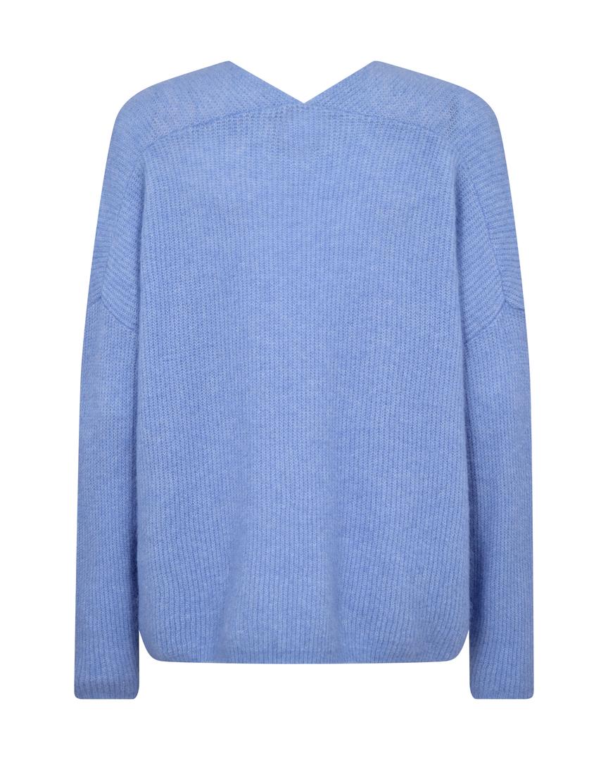 MMThora V-Neck Knit Hydrangea i