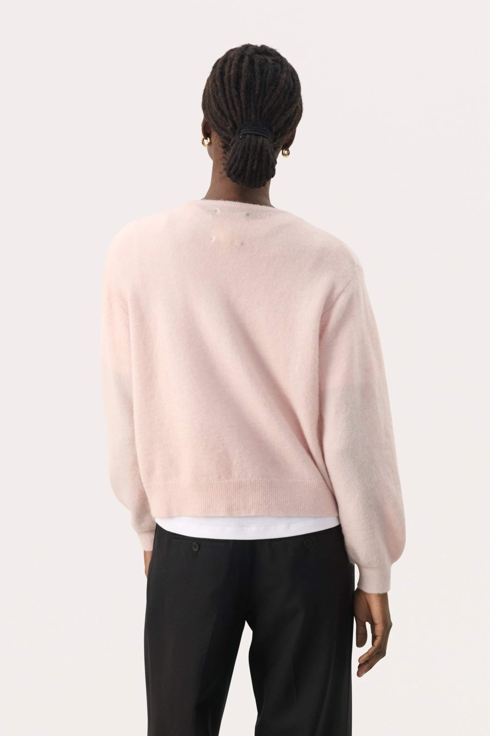 P2 Ninell Pale Pink Cardigan i