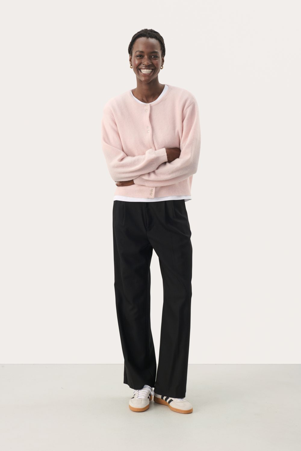 P2 Ninell Pale Pink Cardigan iii