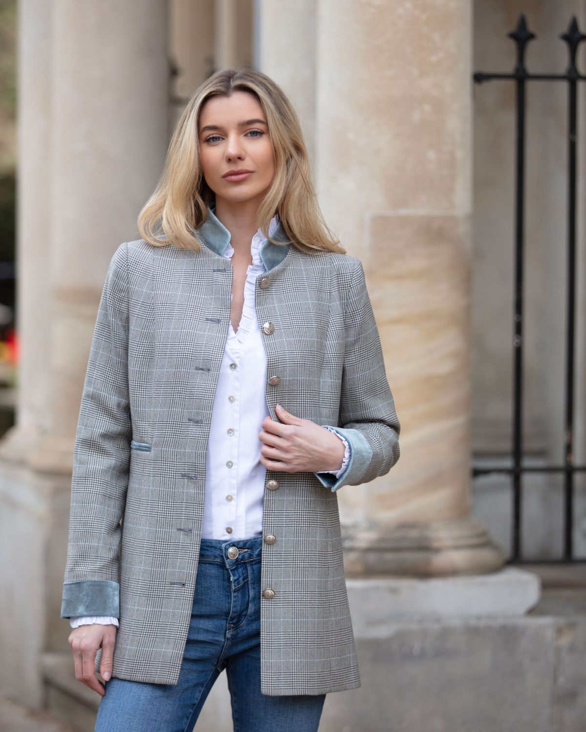 Romilly Check Jacket3