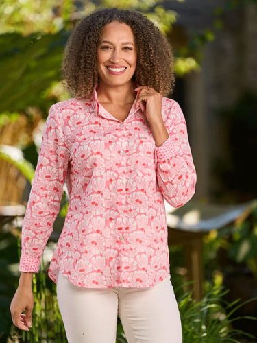 Georgia Pink Floral Shirt