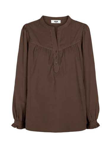 Tamara Black Coffee Cord Shirt Moliin