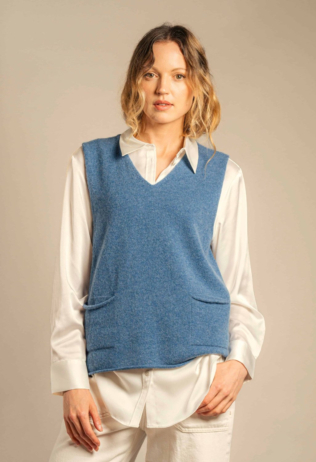 Eribe V-Neck – Jeans 3ix