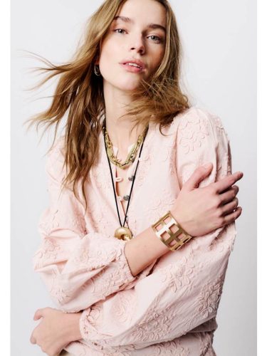 Lisa Embroidered Blouse Moliin