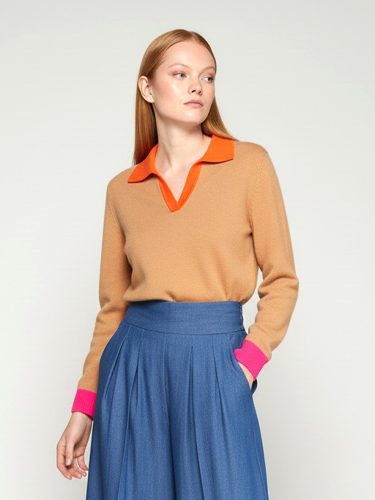 Vilagallo Camel Polo Jumper