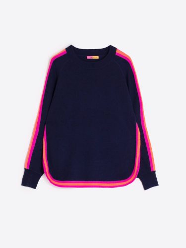 Navy Colour Pop Jumper