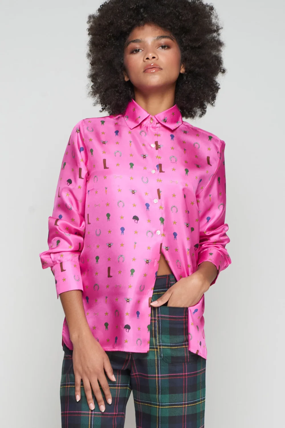 vilagallo-Pink Shirt