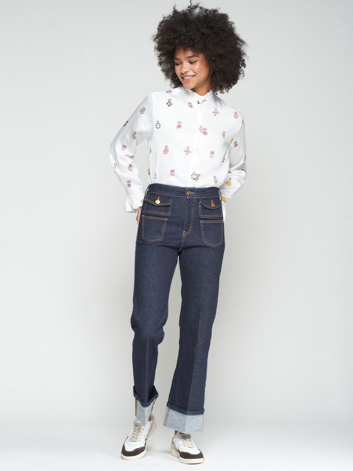 Vilagallo Cream Blouse 2