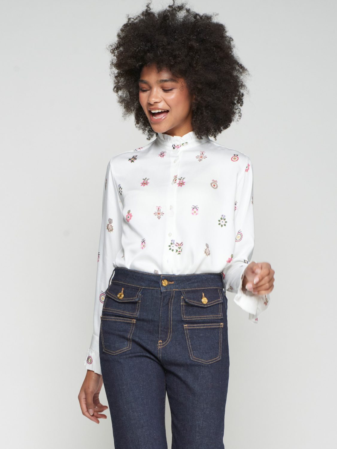 Vilagallo Cream Blouse 6