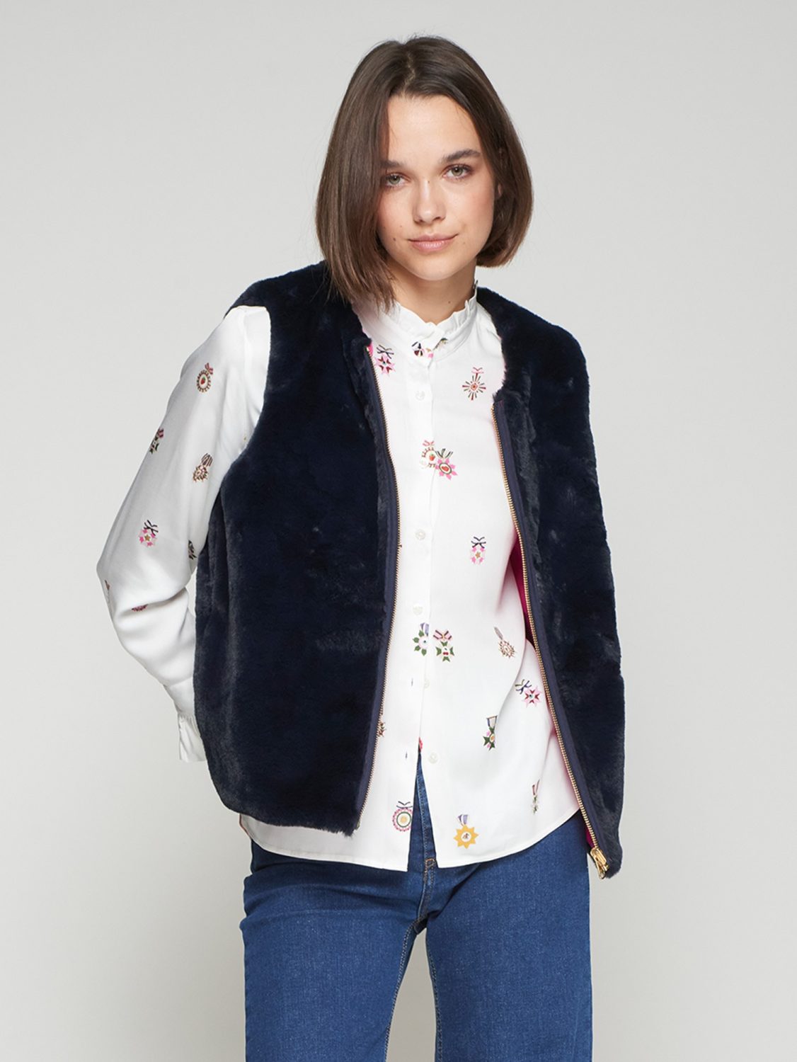 Vilagallo Reversible Waistcoat 1