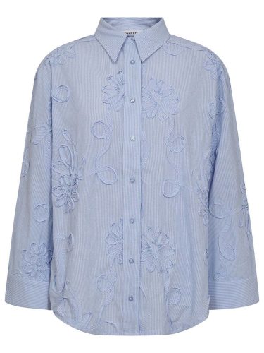 Xavier Cocouture Stripe Flower Shirt