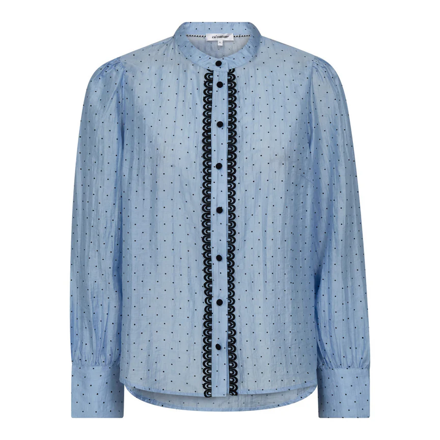 Cocouture dallycc-dot-shirt-pale-blue